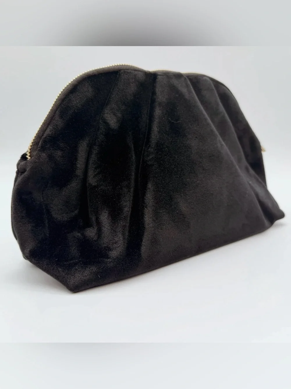 Dolce & Gabbana Beauty velvet cosmetic bag